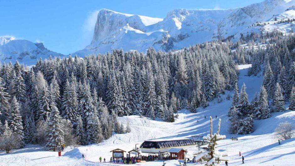Studio Aux Pieds Des Pistes Le Devoluy Bagian luar foto